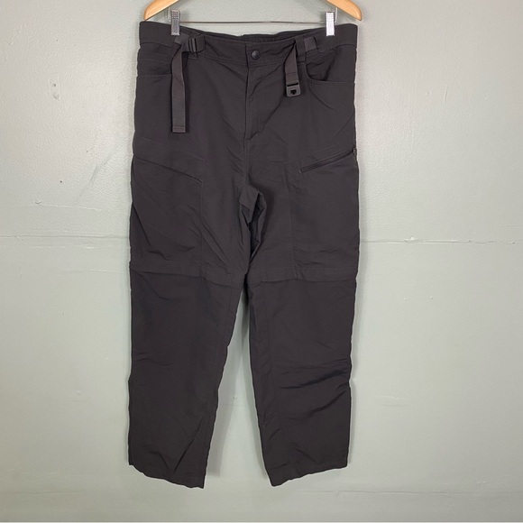 The‎ North Face Convertible Shorts Dark Gray Pants Large - Picture 1 of 6